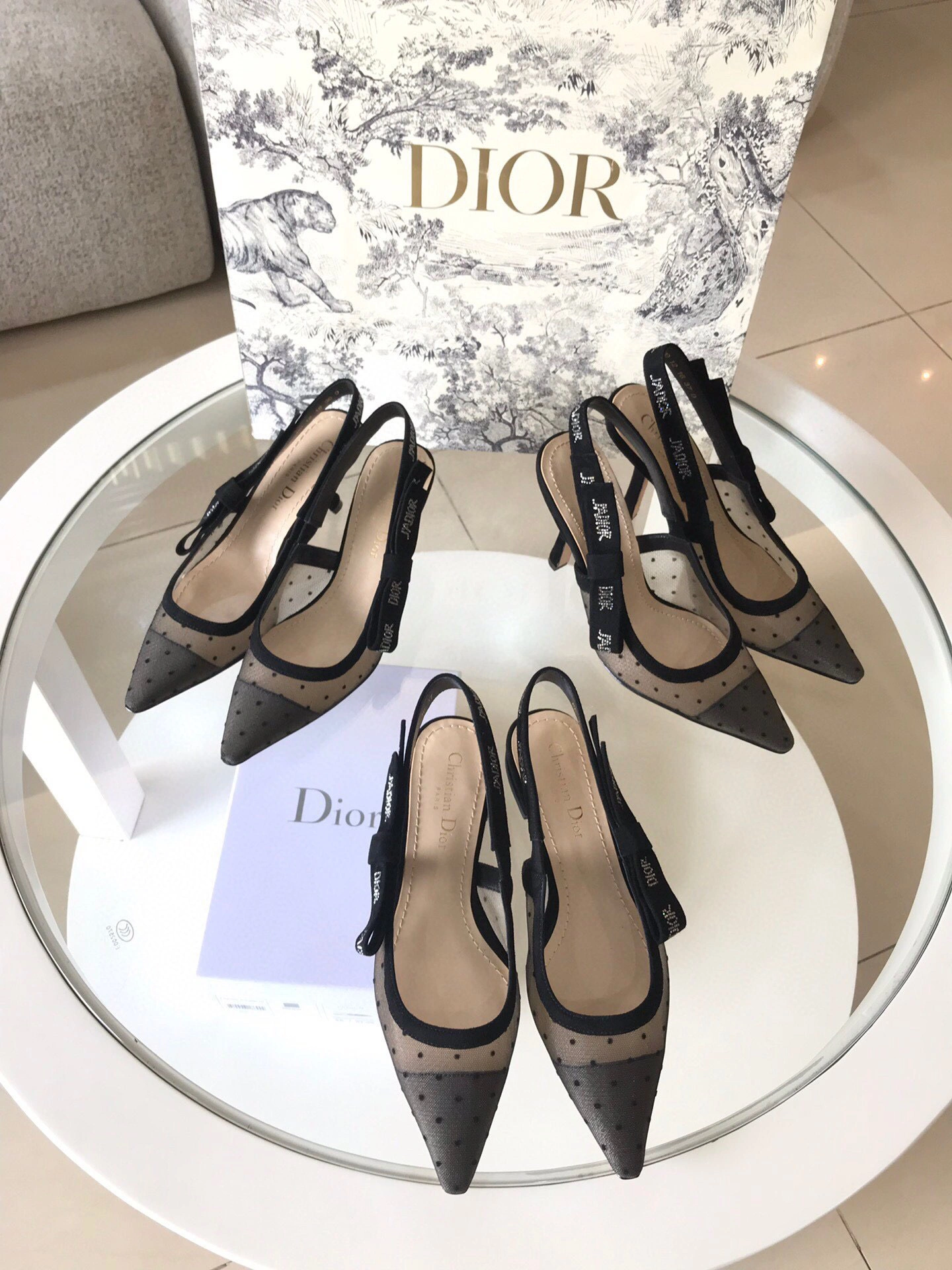 coco-- embroidery Heel height1cm 6.5cm 9.5cm slingback 2colour item : B-X024B25139-2